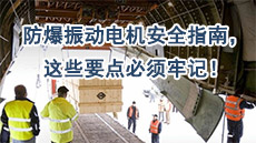 防爆振动电机安全指南，这些重点必须服膺！